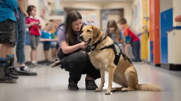 Understanding the Difference: Service, Therapy, and Emotional Support Dogs in Schools